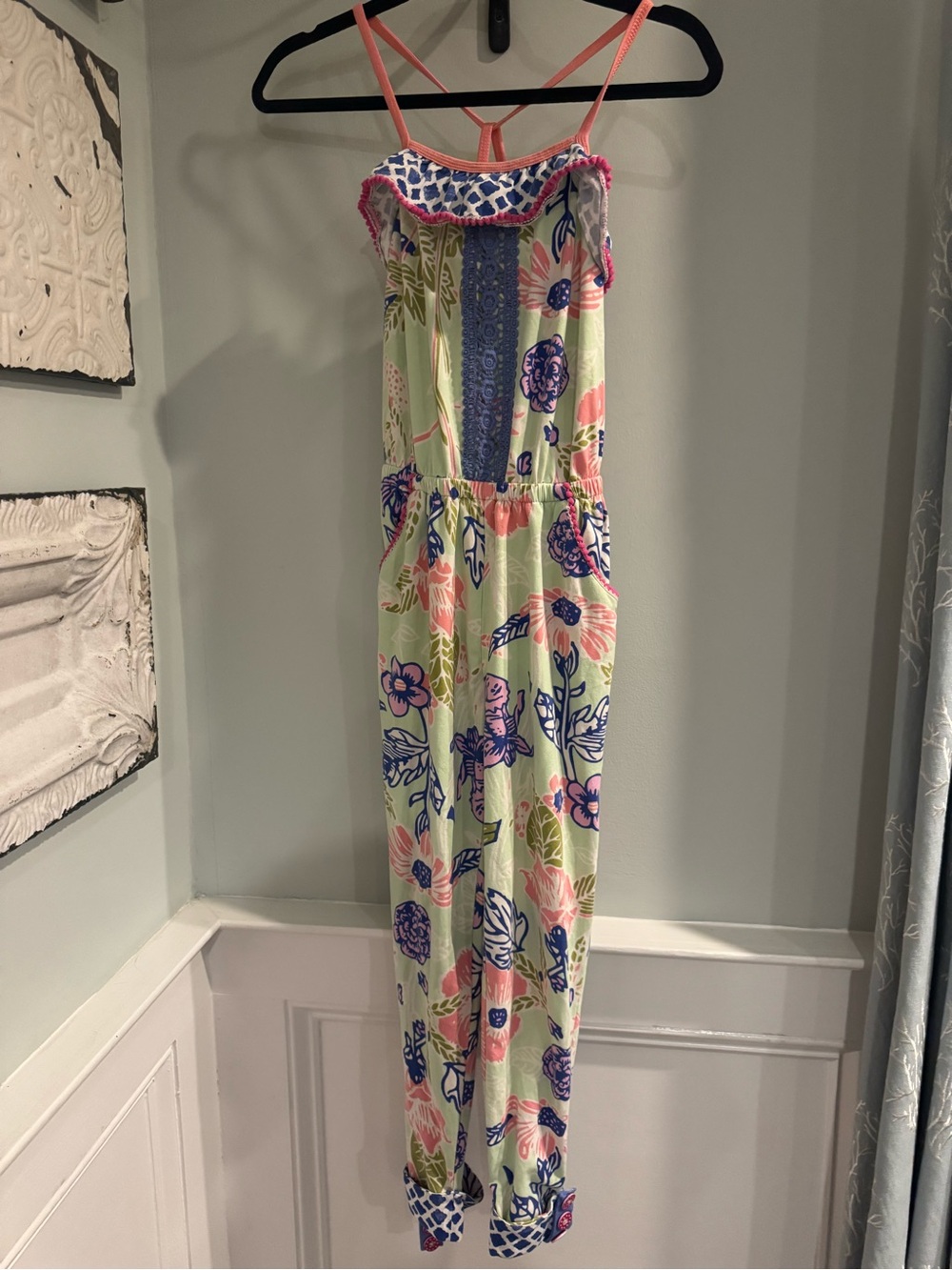 Matilda Jane Horseshoe Jumpsuit Romper Girls 8